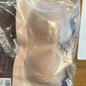 Champion underwire sports bra EUC beige size 34DD Motion Control double dry
